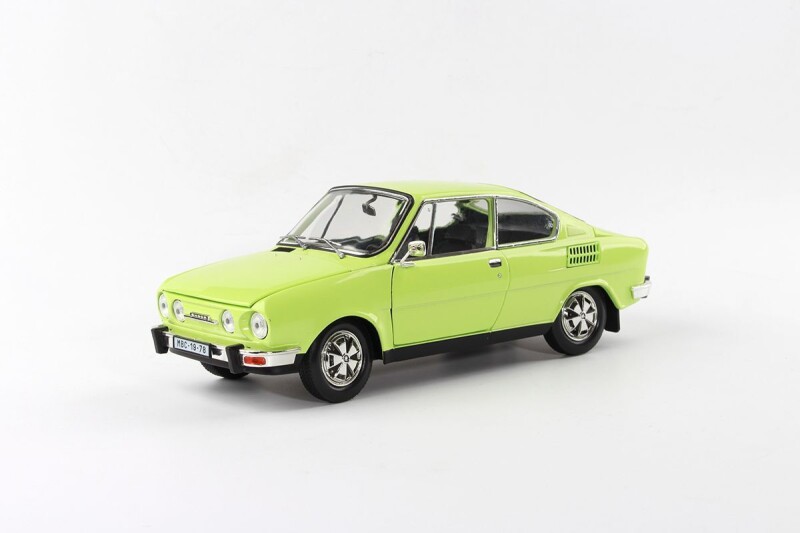 Abrex Škoda 110R Coupé 1:18 Zelená Lipová